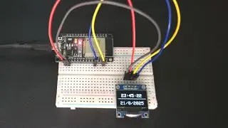 ESP32 Digital Clock with OLED Display using NTP | No RTC Needed