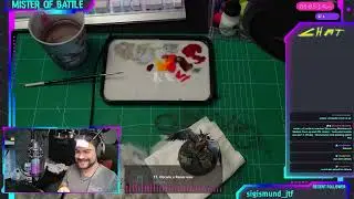 Face-up and OSL today! - Yndrasta Commission part 5 (finale) - Warhammer 40K painting [GER/EN]