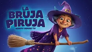 La BRUJA PIRUJA🧙&zwj;♀️🧹🎃| Canci&oacute;n infantil de #halloween para bailar en #familia #ni&ntilde;os #bebe