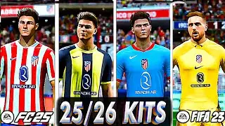 ✅ATLETICO MADRID 2025/26 LEAKED KITS FOR FC25 & FIFA 23 (FREE)✅