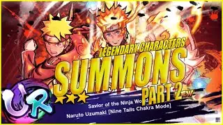 CRAZY LUCK !! ANNI KCM NARUTO 9K SUMMONS (Naruto X Boruto Ninja Tribes)
