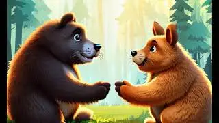 Bear and Rabbit's Friendship Adventure | Animated Story for Kids
