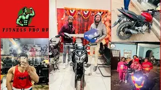 Finally Bike le li 😛Gym bodybuilding tips #fitnesspro #motivation #ashish 