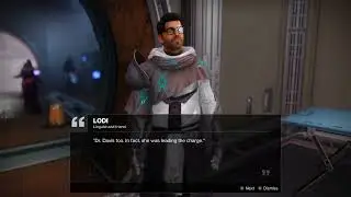 Destiny 2: The Edge of Fate - Graviton Through The Ages Step 1 Talk to Lodi