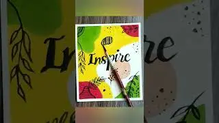 Abstract background| Watercolour painting #calligraphyart #shortvideo #daily #funtime #passion