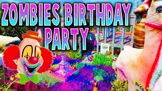SUPER CRAZY ZOMBIES BIRTHDAY (Call of Duty Black Ops Zombies)