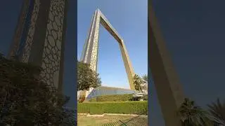 Dubai Frame 🏙️ | Past & Future in One View #shorts #dubai #dubaiframe #viralshorts