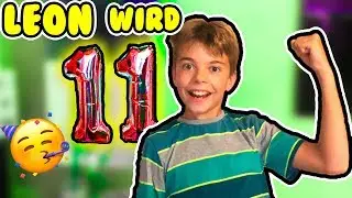 LEON WIRD 11 JAHRE ALT  🥳 Geschenke zum Geburtstag 🎁 Lulu & Leon