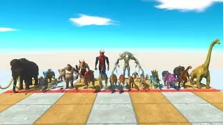 Dinosaur Race | Animal Revolt Battle Simulator | ARBS Dino Gaming