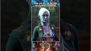 When you tried to impress Minthara in Baldur's Gate 3