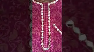 Mirror Lace Neck Design