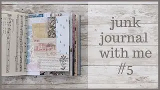 Junk Journal With Me #5 | Stuck at Home & Collaging