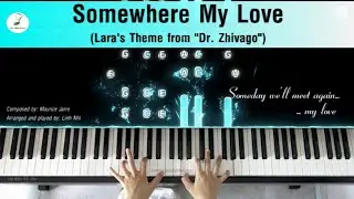 Somewhere My Love (LARA'S Theme from Dr. Zhivago) | Piano cover | Intermediate Level | Linh Nhi