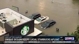 Unique design keeps local Starbucks afloat