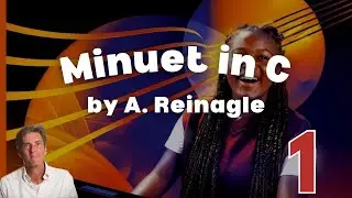 Minuet in C by A. Reinagle: ABRSM Grade 1 Piano (2023 & 2024) - A3 & Trinity Grade 1 (from 2021)