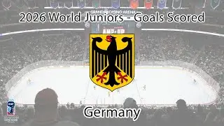 2026 World Juniors - All Germany Goals
