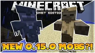 NEW MCPE 0.15.0 MOBS GAMEPLAY!! - Release Date News - Minecraft PE (Pocket Edition)