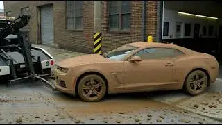 Transformers Camaro BURIED in MUD! Satisfying Deep Clean ASMR