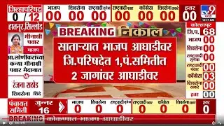 Satara | ZP Election Result 2026 | साताऱ्यात भाजप आघाडीवर जि.परिषदेत 1, पं. समितीत 2 जागांवर आघाडीवर