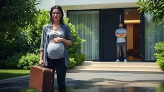 زوجة حامل بتوأم، طردها زوجها المليونير ليكتشف سراً صادماً غيّر حياته إلى الأبد.