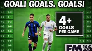 BEST GOAL SCORING TACTICS ON FM26 MOBILE: THE MOST UNDERRATED TACTIC (3+ GOALS PER GAME)