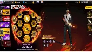 Falme Arena Hyperbook In Free Fire || New Falme Arena Hyperbook Event || FREEFIRE 