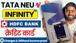 Tata neu infinity hdfc bank credit card apply  || Tata neu infinity credit card | Hdfc rupay card