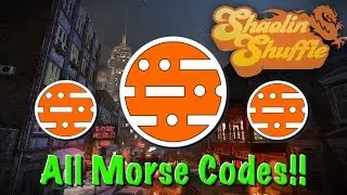 Прохождение Shaolin Shuffle с азбукой Морзе | Все 6 азбук Морзе!