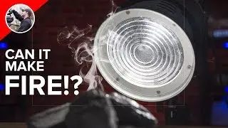 Aputure Fresnel 2X - Can It Ignite Charcoal!? (and a real Review!)
