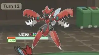 mega scizor sweep