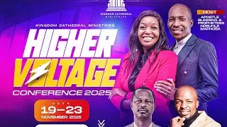 HIGHER VOLTAGE CONFERENCE 2025 ,DAY 3 MINISTERING APOSTLE BELIEVE T  ISAAC 