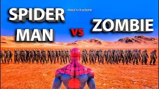 SPIDER-MAN vs 100 ZOMBIE / UEBS