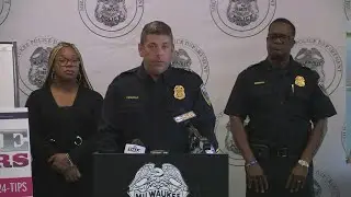 Law Enforcement speak with the media on the ongoing Amber Alert investigation