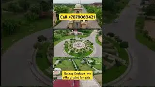 Villa for sale galaxy   enclave me 4Bhk  Villa Park facing jda rera approved