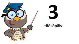Learn V&otilde;ro # The days of the week
