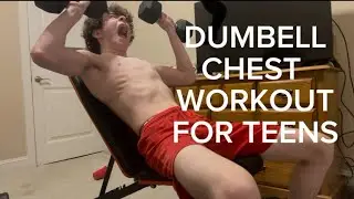 CHEST WORKOUTS FOR TEENS | Dumbells Only