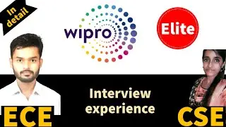 wipro elite interview experience shared by students of CSE , EEE, ECE