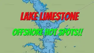 Lake Limestone - Offshore Hot Spots Explained!!! - Find the Bass Fast!!