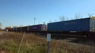 CSX Q158 at Peters Corners, NY 10/25/12 with 444!