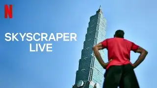 Taipei 101 being conquered by Alex Honnold, live on Netflix's Skyscraper Live