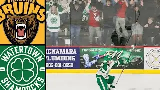 Watertown Shamrocks vs Austin Bruins | Game Highlights (11-1-2025) | NAHL Hockey
