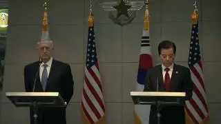 U.S. SECDEF & ROK MINDEF Statements 1 of 2