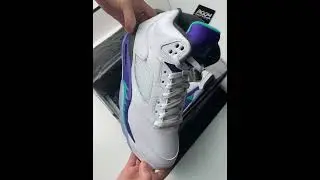 Sneaker Unboxing.Early look at the Jordan 5 Retro Grape (2025) #sneakers #sneakerheadcheck