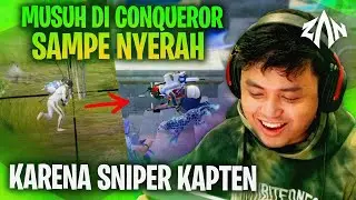 Musuh Conqueror Sampe Nyerah Sama Sniper Kapten | PUBG Mobile Indonesia