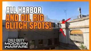 ALL HARBOR AND OIL RIG GLITCH SPOTS! (ledges,infected,wall breach)