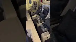 Air France Premium Economy seats #shorts #airplane #airfrance #economyclass #seat