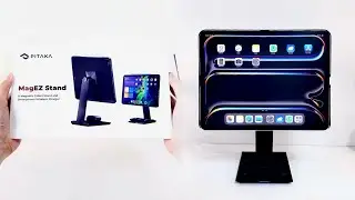 Unboxing & Review 🖤 Pitaka MagEZ Stand for iPad 2024✨The Best Design for a modern workspace 💻✨