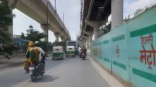 Delhi Metro Work | Mauj Pur Babar Pur Metro Station