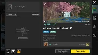BGMI WOW Mode Parkour Map | Wow Code 60139 Adventure Maout Ka Khel #bgmi #pubgmobile 