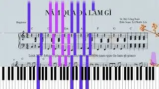Năm Qua Đã Làm Gì | Piano Tutorial [PDF + MIDI]
